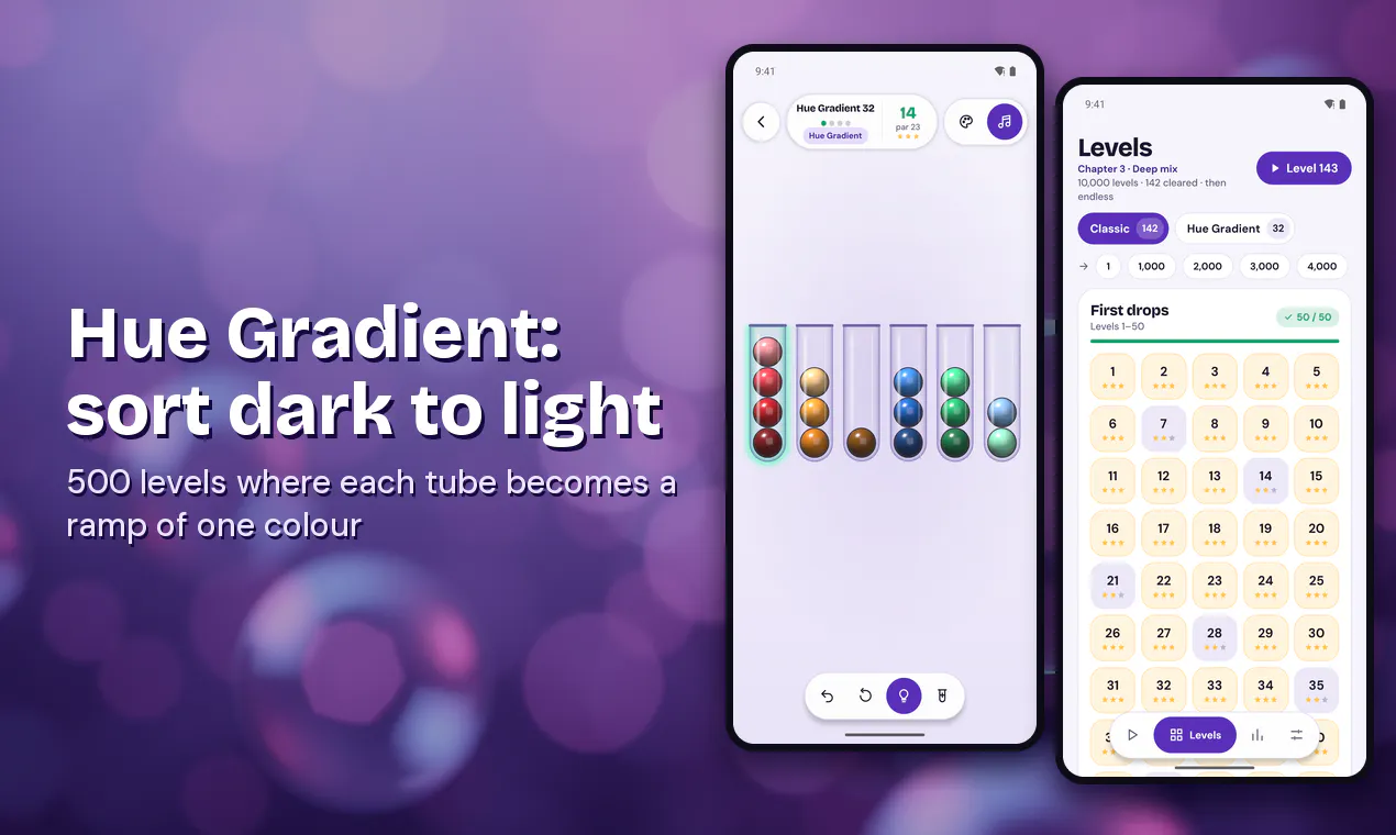 Hue Haven: Calm Ball Sort gallery image