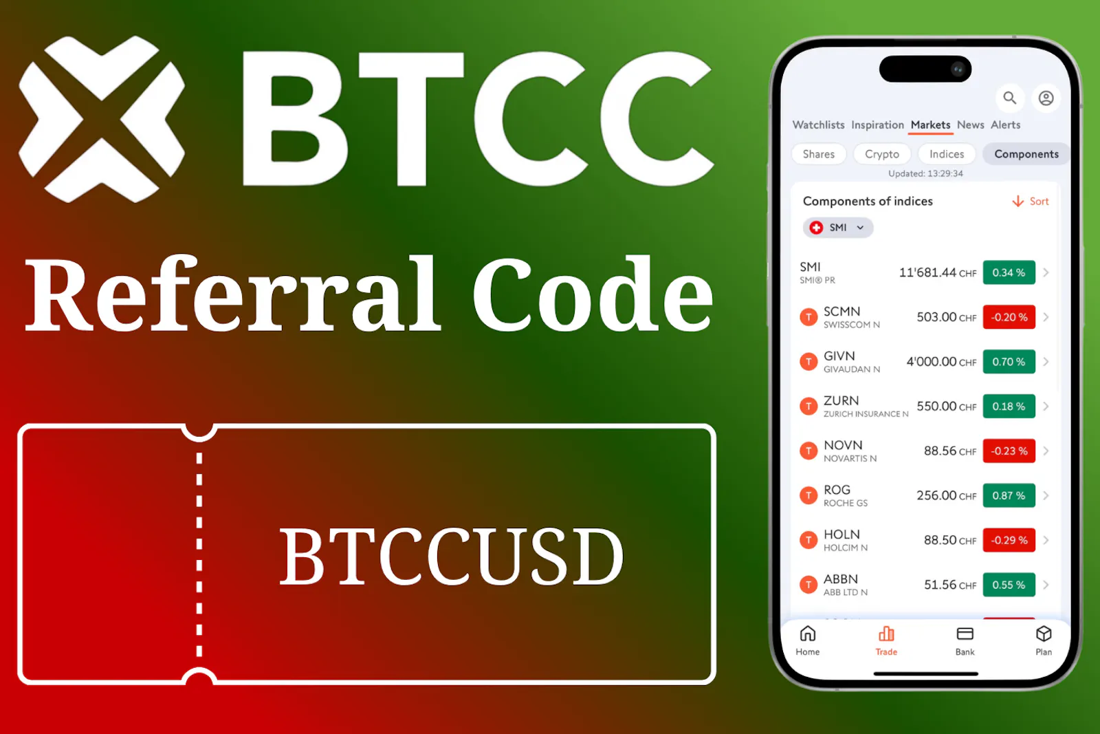 Official BTCC Referral Code  screenshot 2