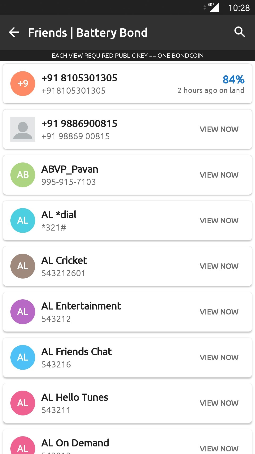 Battery Bond | Chat Incognito - BONDCOIN [BETA] gallery image