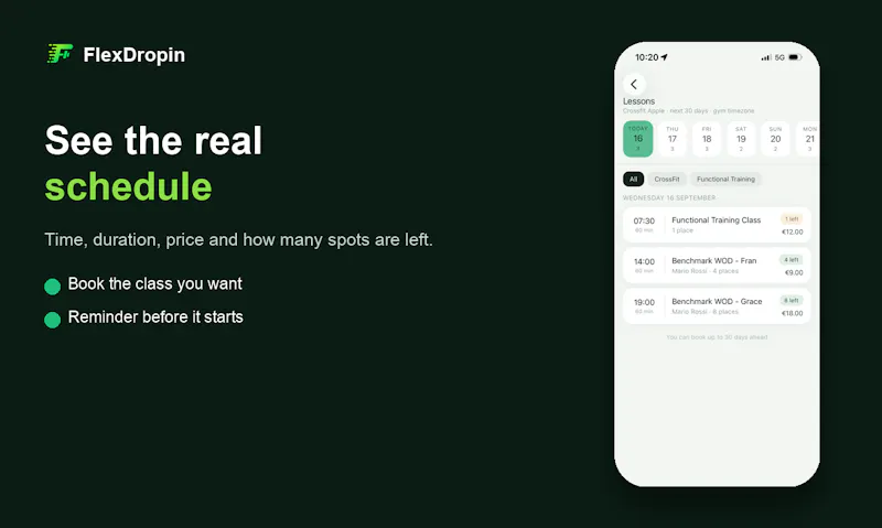 FlexDropin screenshot 2