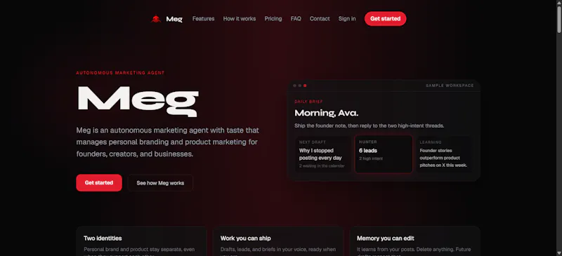 Meg screenshot 2