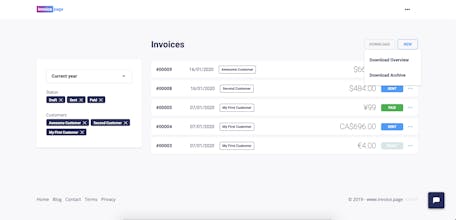 Invoice Page gallery image