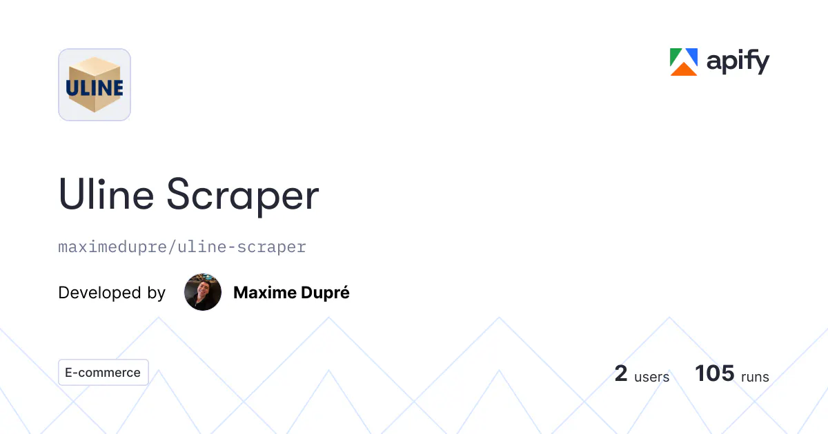 Uline Scraper gallery image