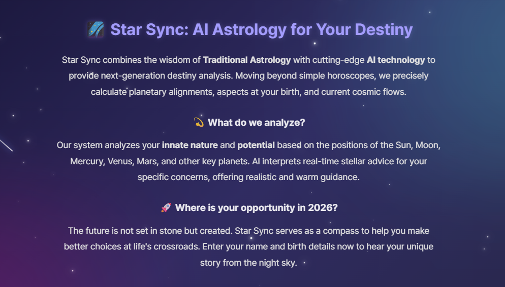 Star Sync gallery image