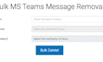 Bulk MS Teams Message Removal image