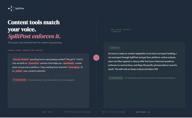 Split Post screenshot 2