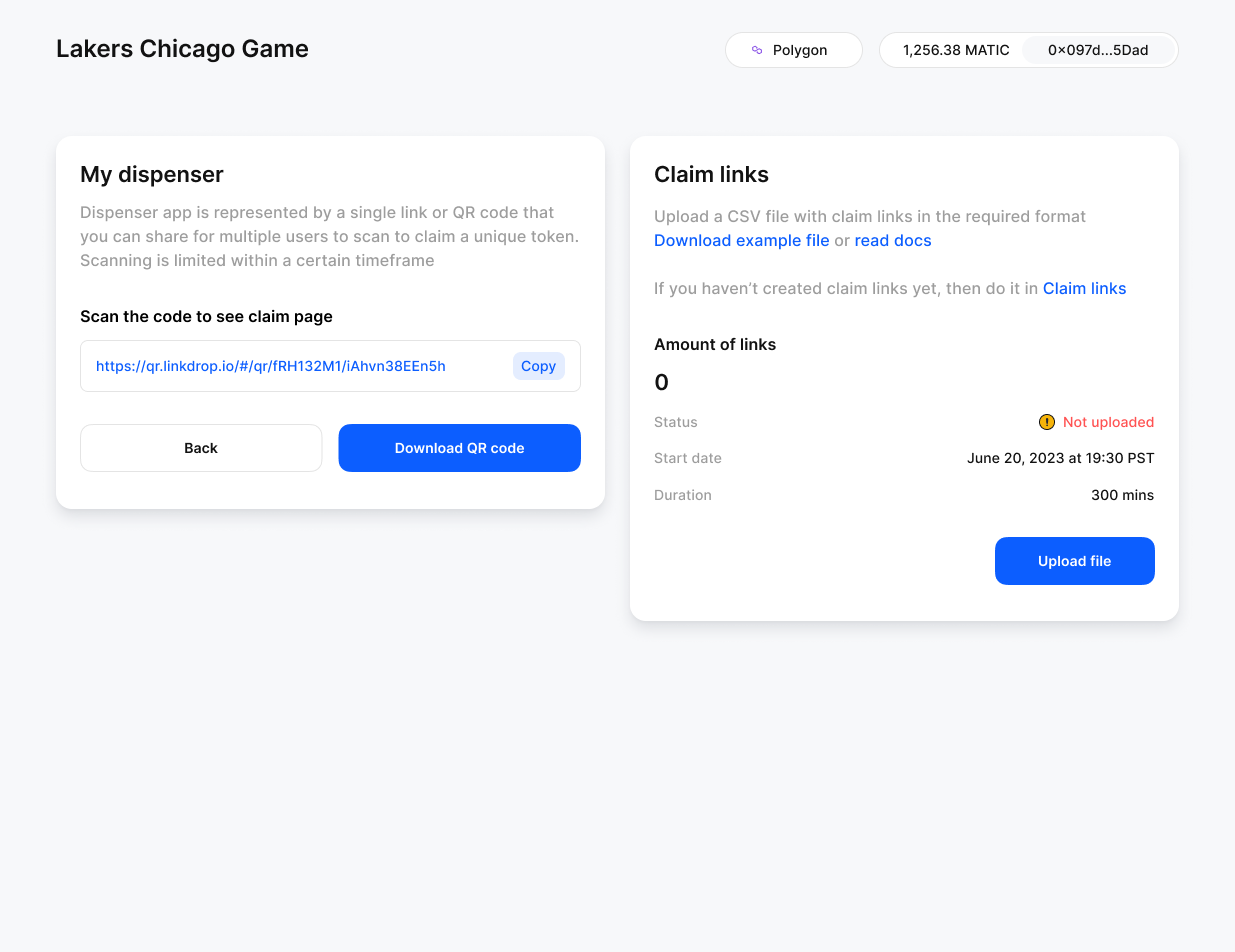 App di distribuzione LinkDrop media 4
