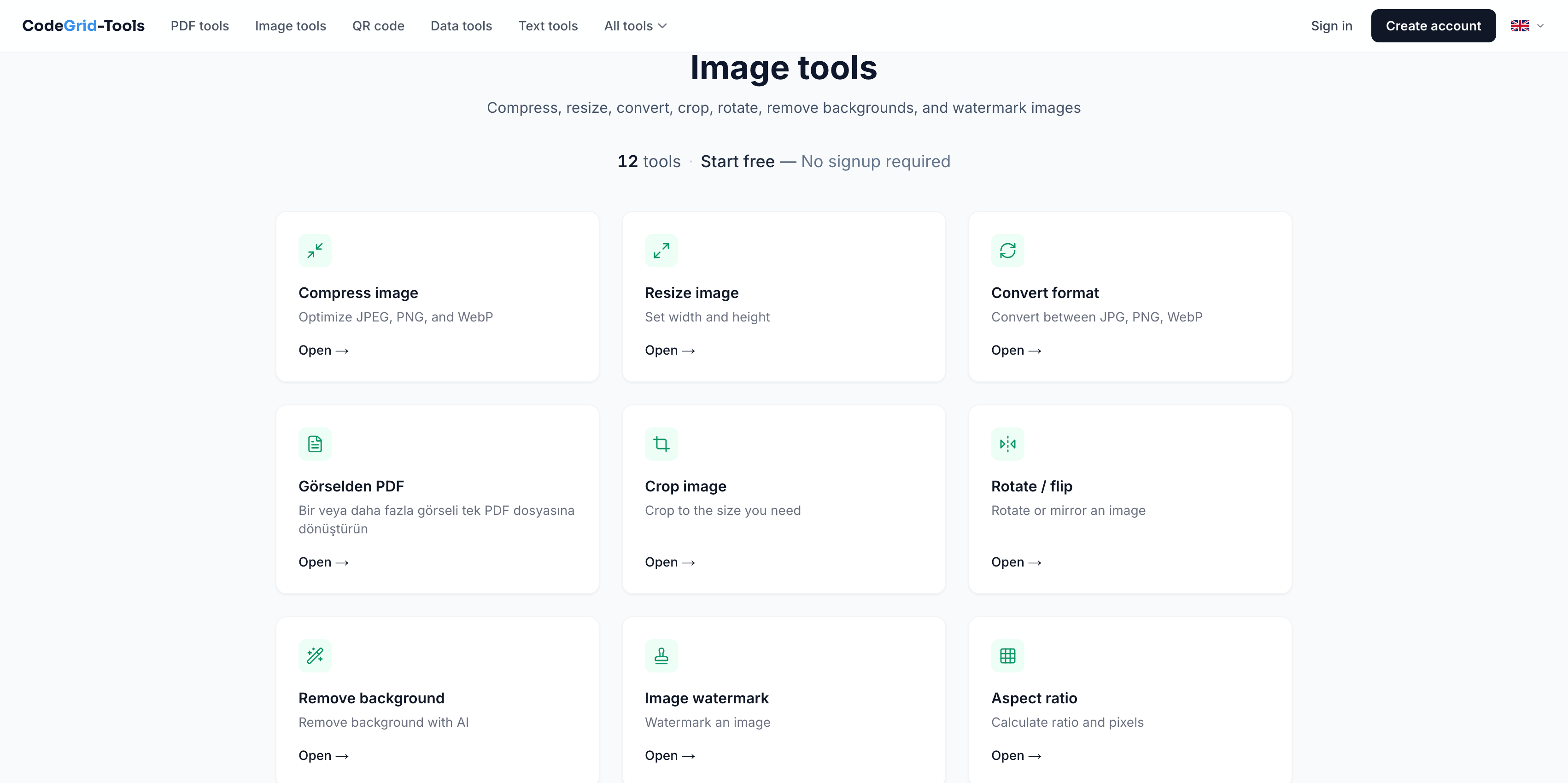 CodeGrid Tools gallery image