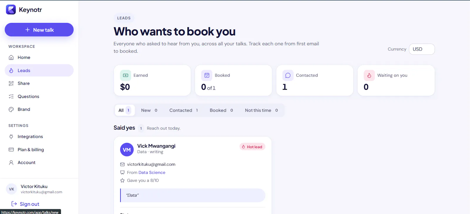 Turn your talks into real opportunities screenshot 4