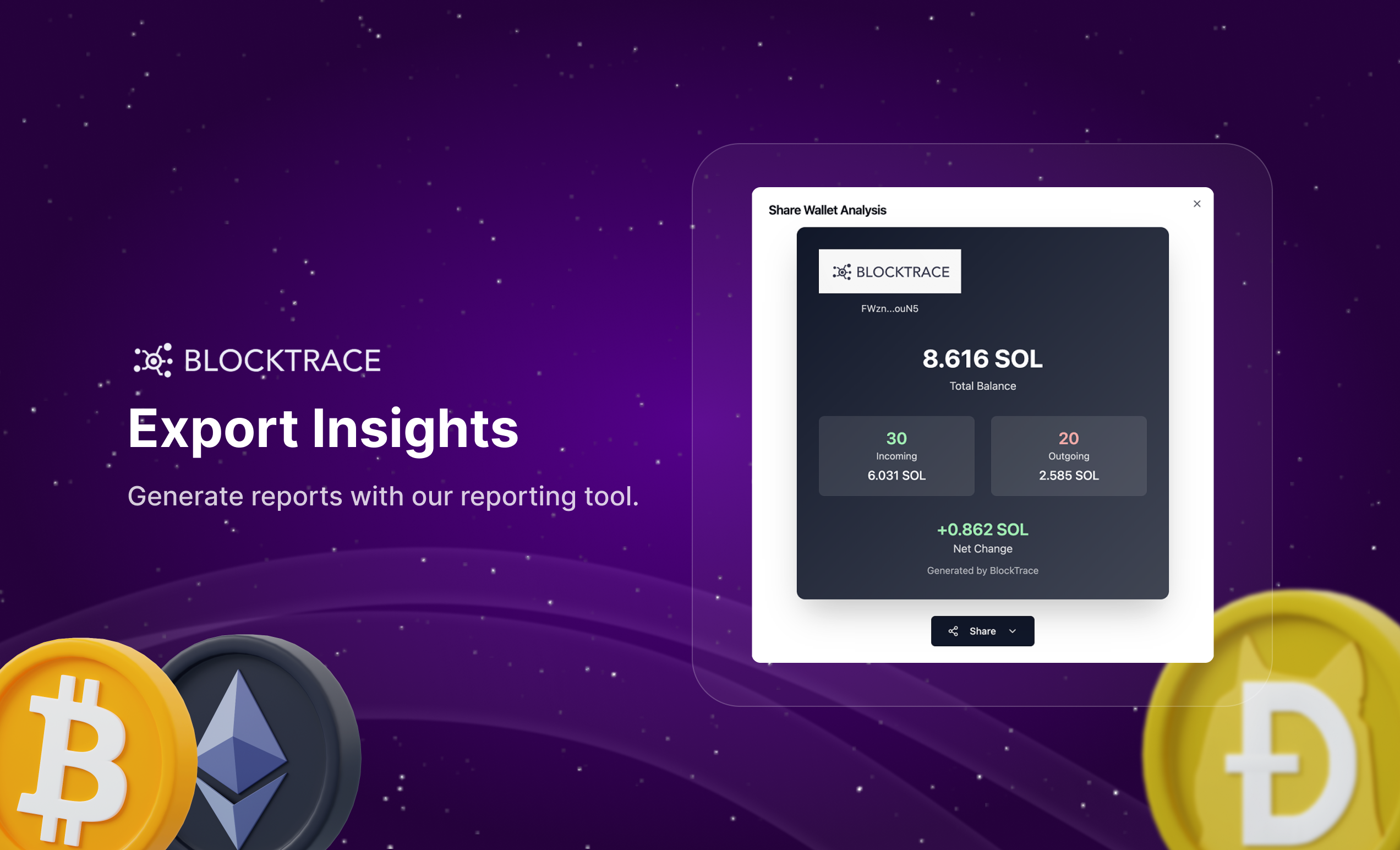 BlockTrace - Screenshot 4 showing product features and functionality
