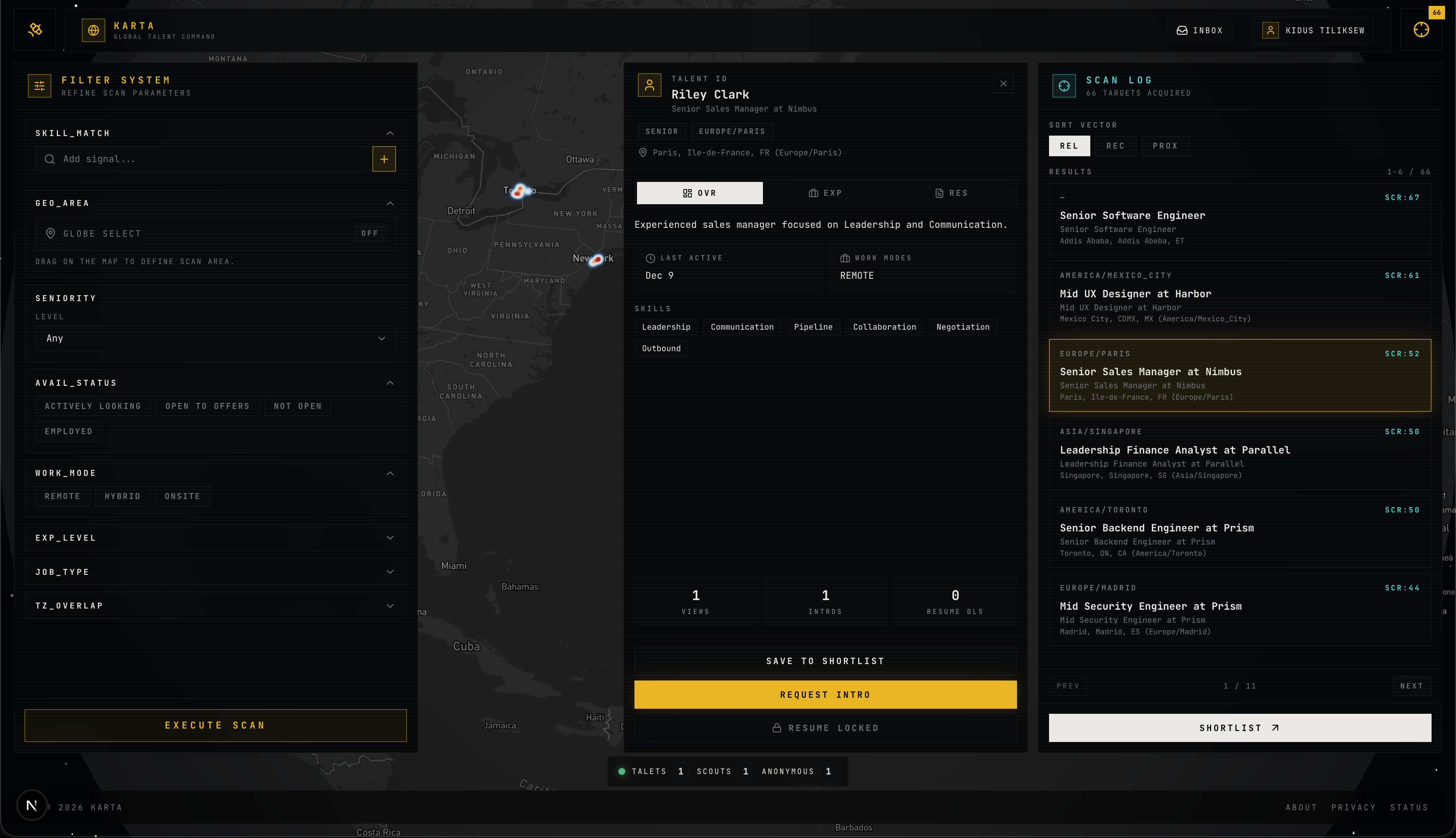 KARTA - Screenshot 4 showing product features and functionality