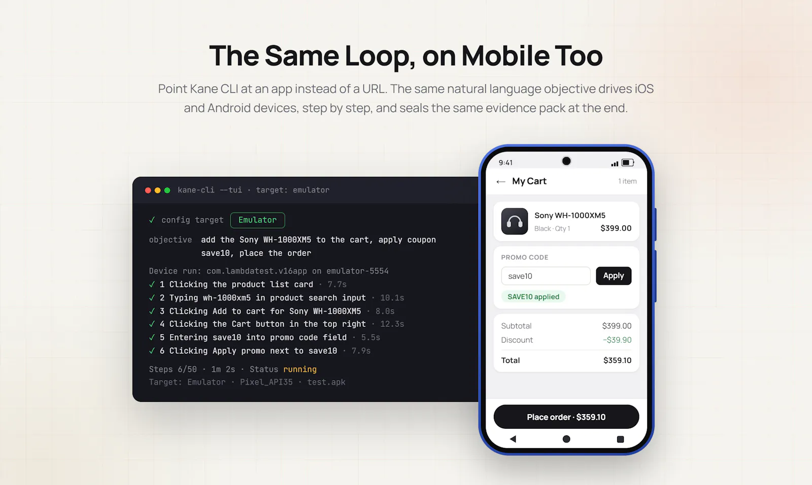Kane CLI screenshot 6