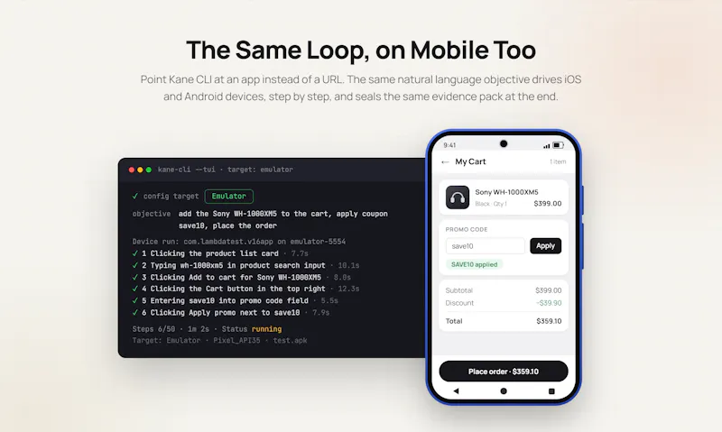 Kane CLI screenshot 6