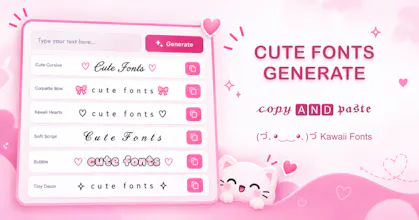 Cute Fonts Generator gallery image