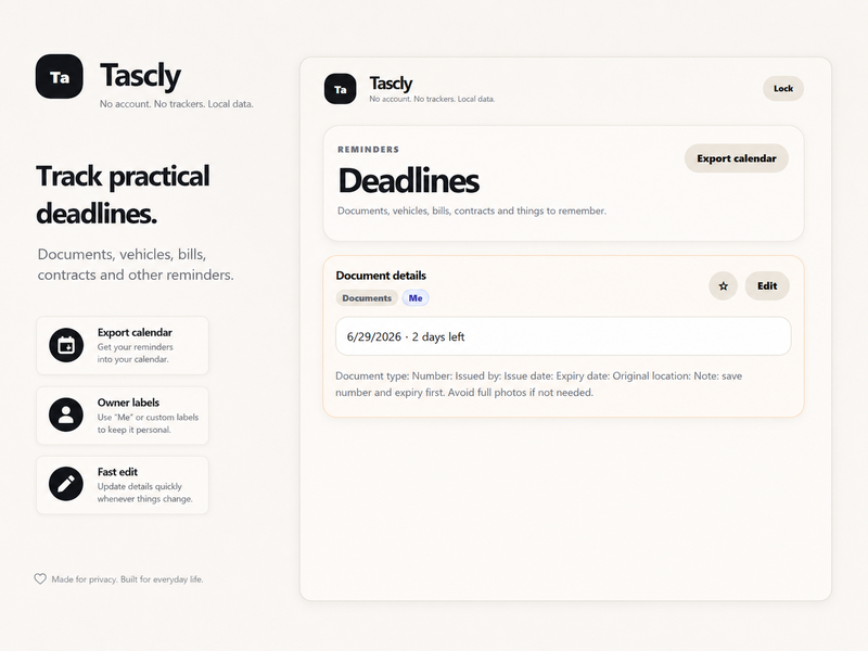 Tascly gallery image