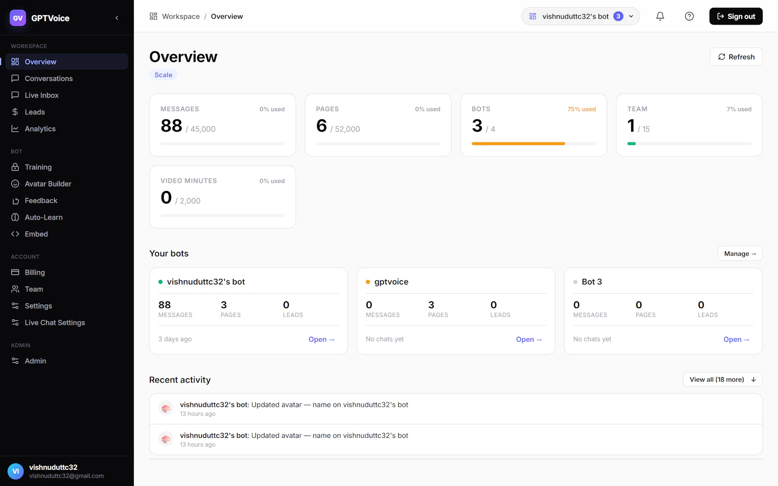 GPTVoice screenshot 1