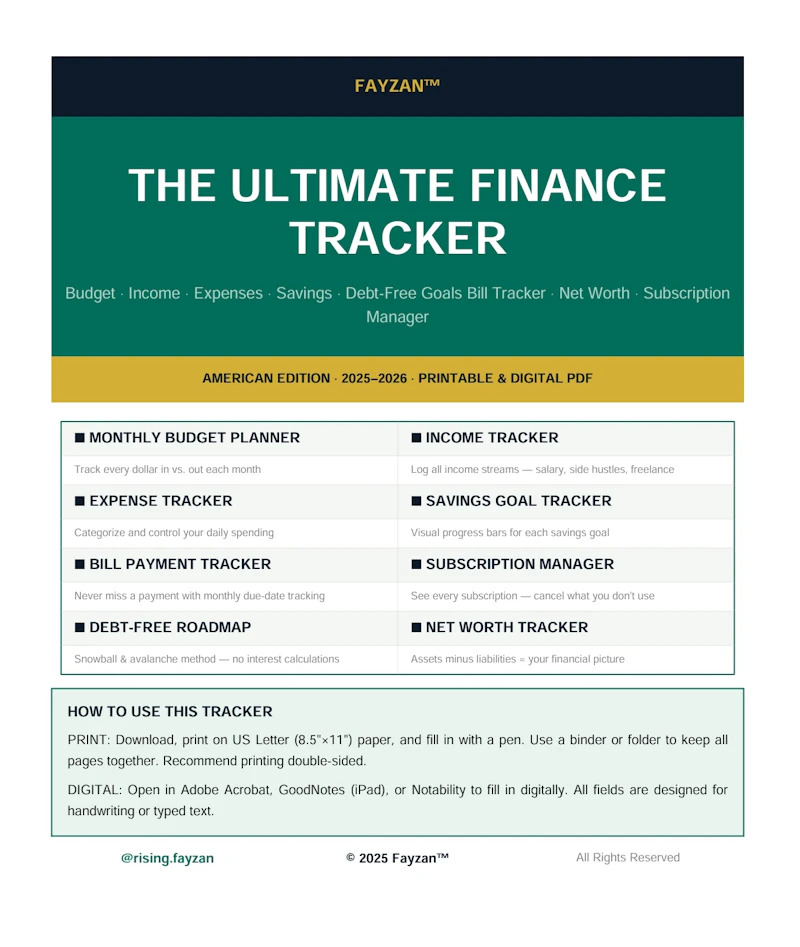 Fayzan™ Finance Tracker  screenshot 3
