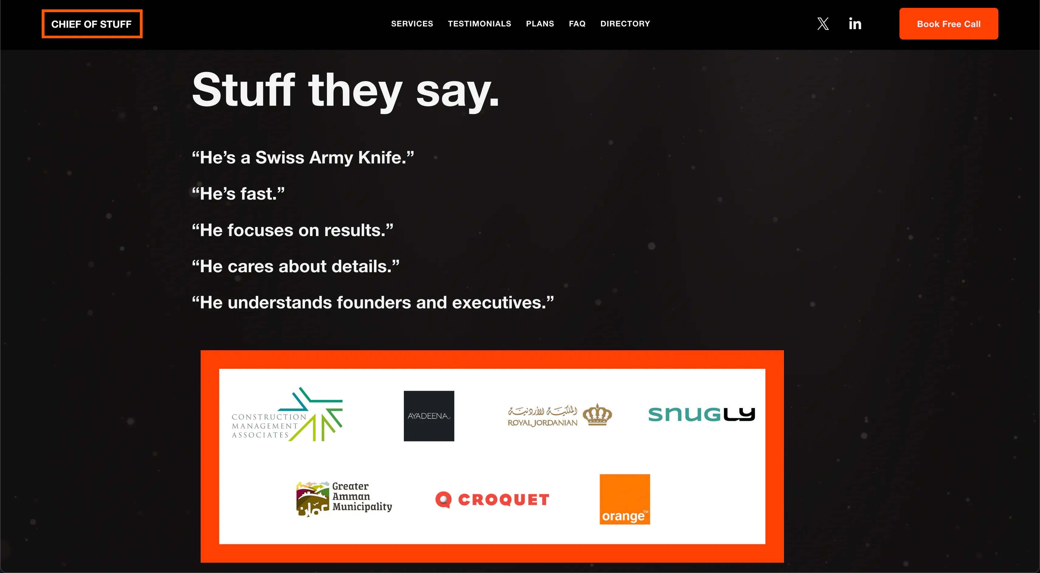 Chief of Stuff gallery image