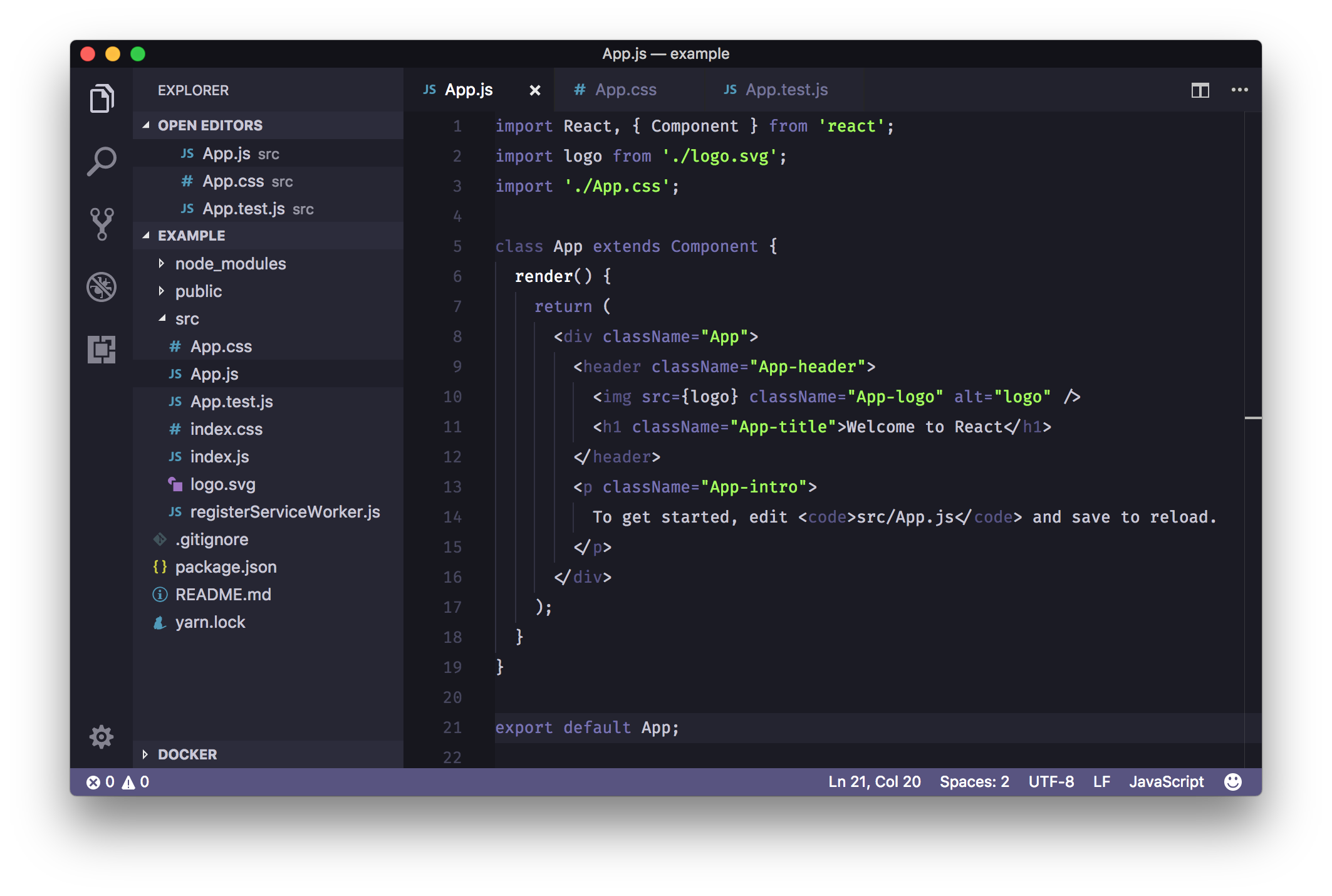 Rainglow Color Themes gallery image
