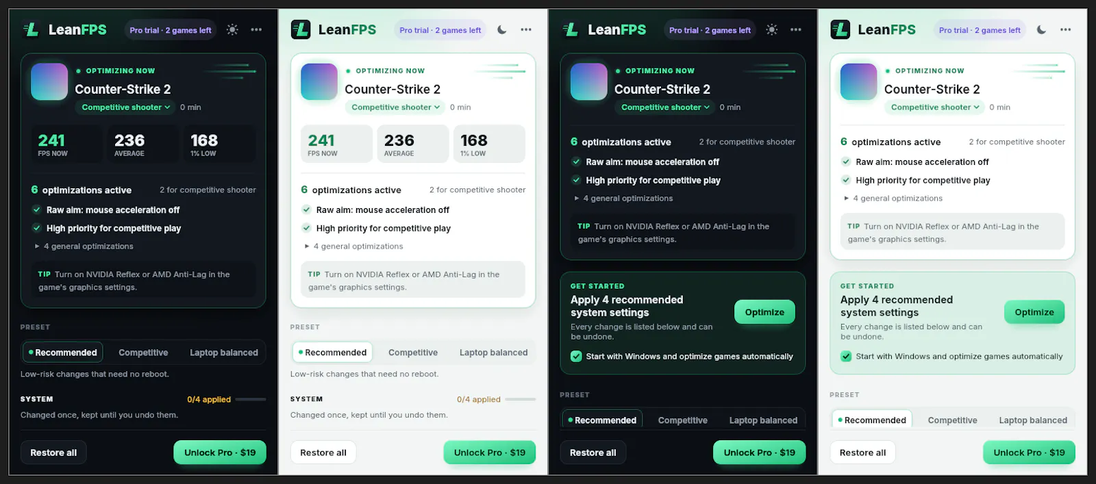 LeanFPS screenshot 2