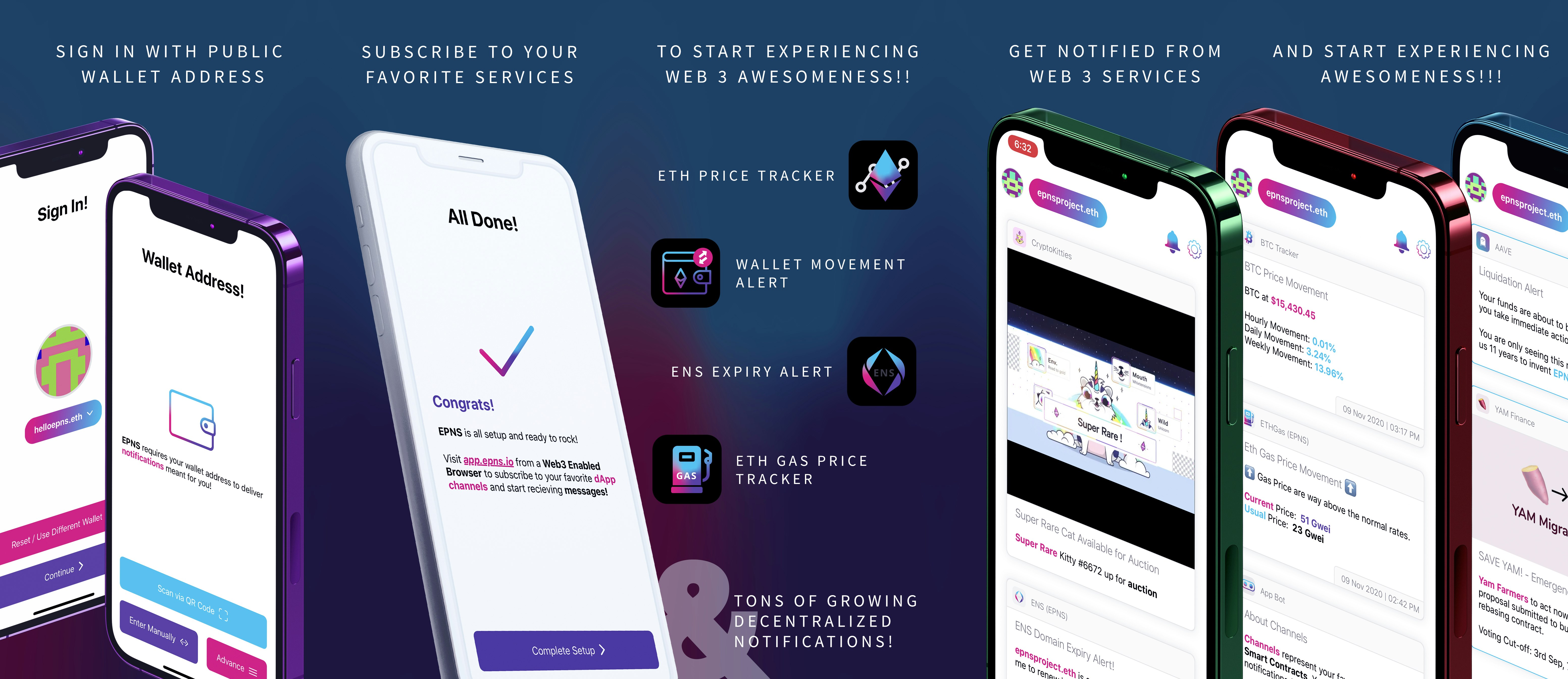 Ethereum Push Notification Service gallery image