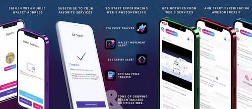 Ethereum Push Notification Service gallery image