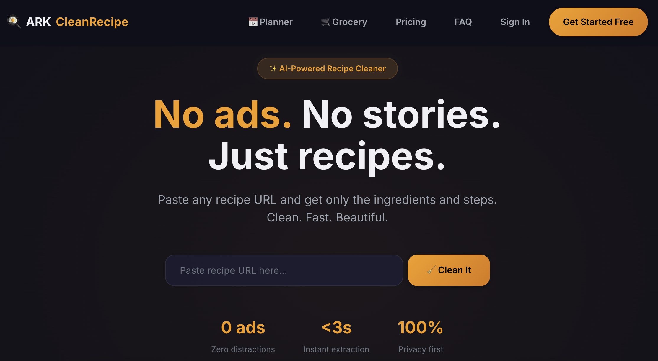ARK CleanRecipe gallery image