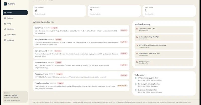 Clinivis screenshot 1
