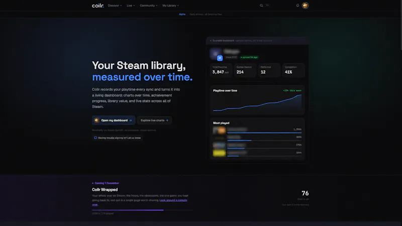 Coilr screenshot 1