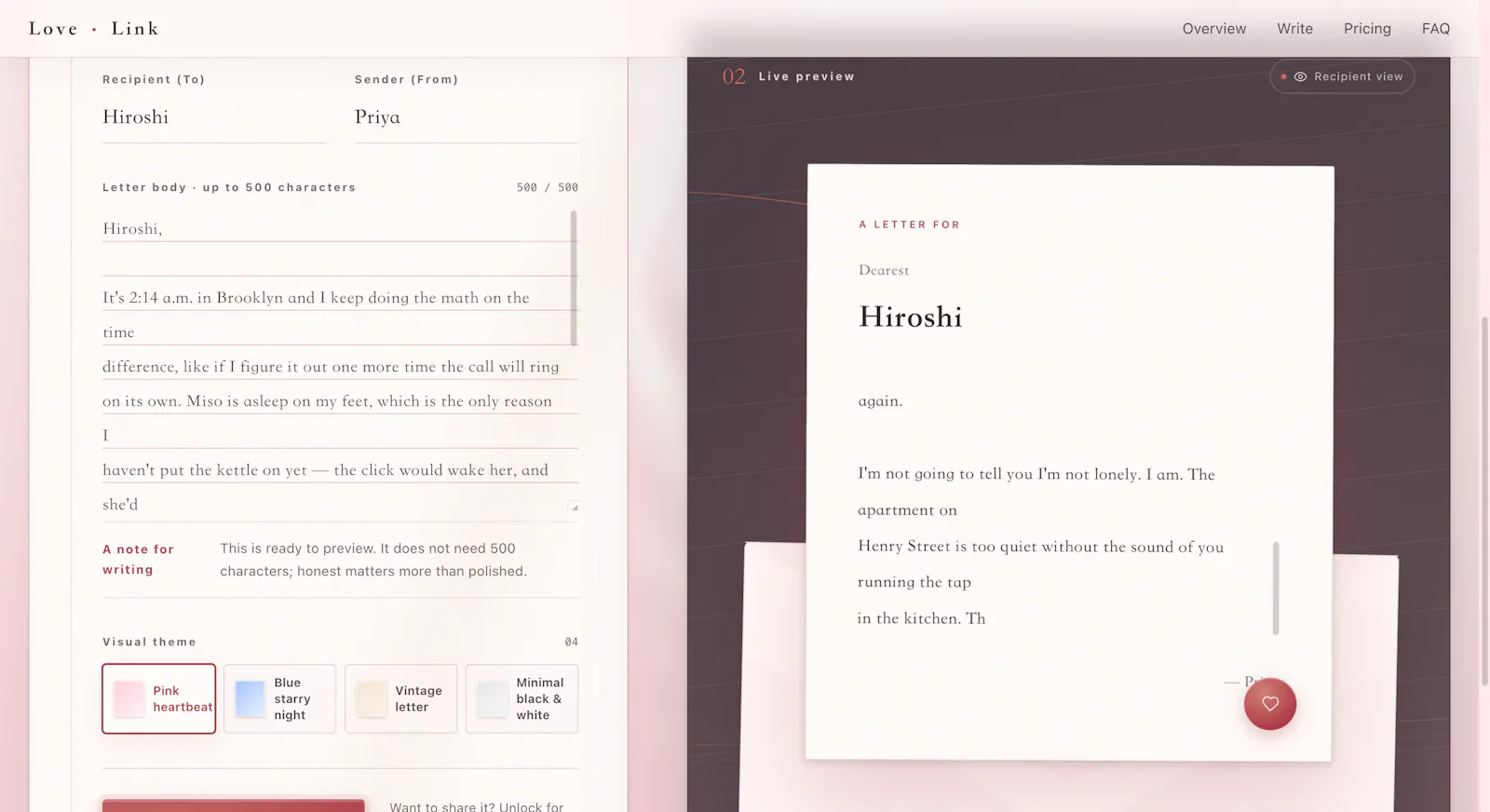 Love Link screenshot 2