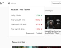 YouTube Time Tracker media 3