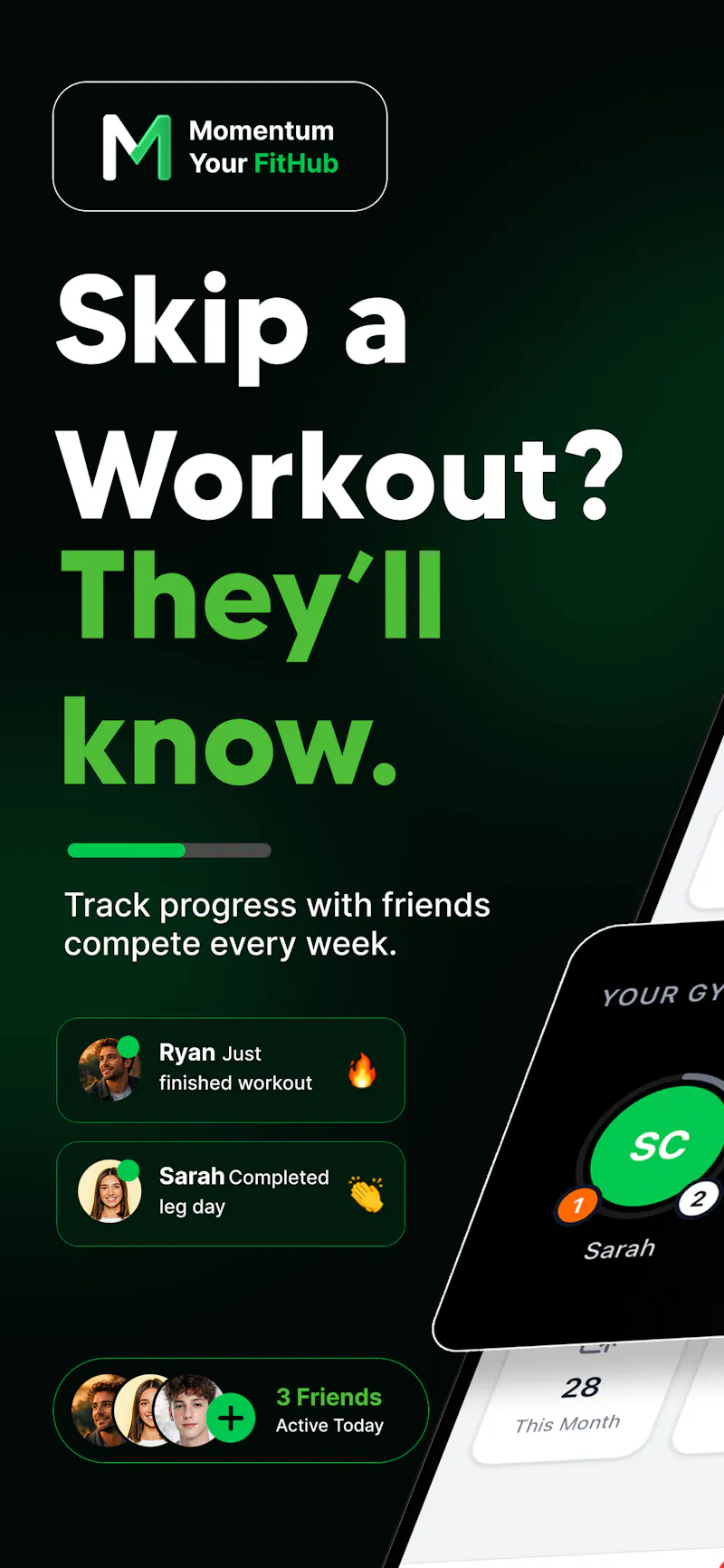 Momentum FitHub screenshot 1