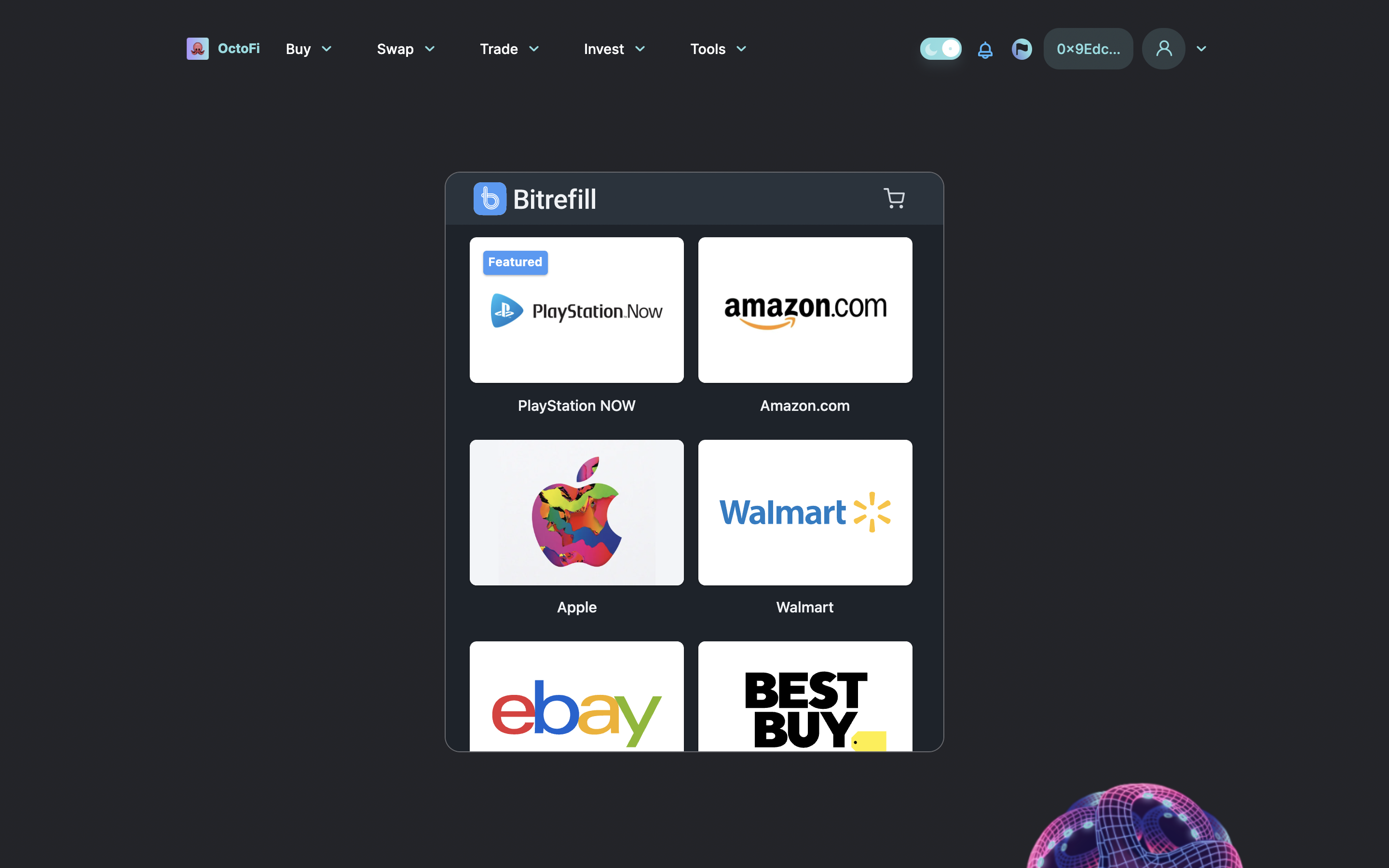 OctoFi gallery image