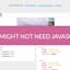 You might not need JavaScript