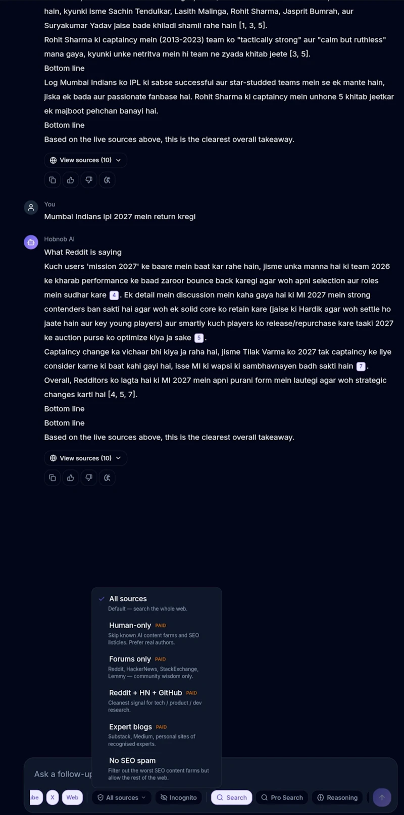 Hobnob Ai screenshot 4