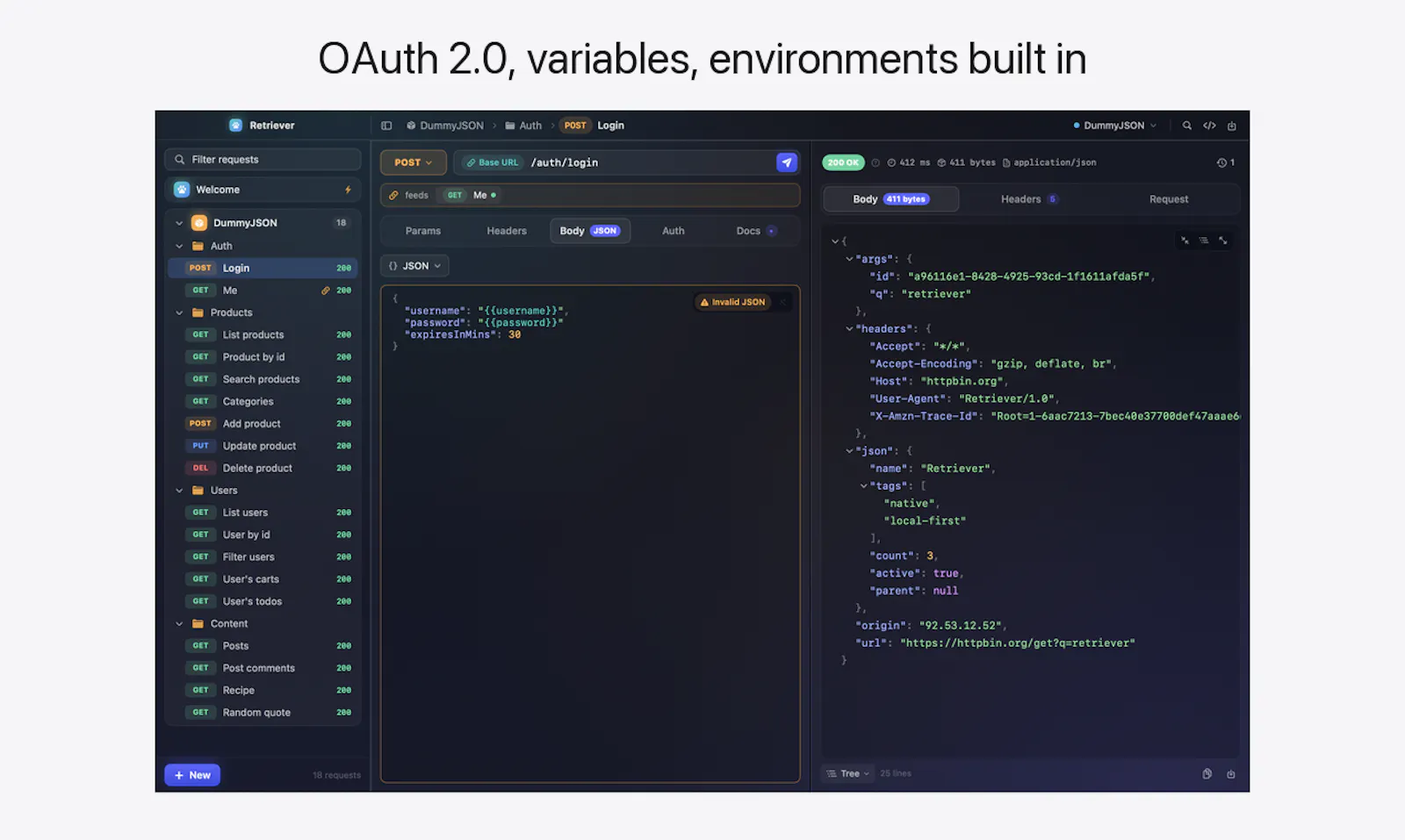 Retriever screenshot 7