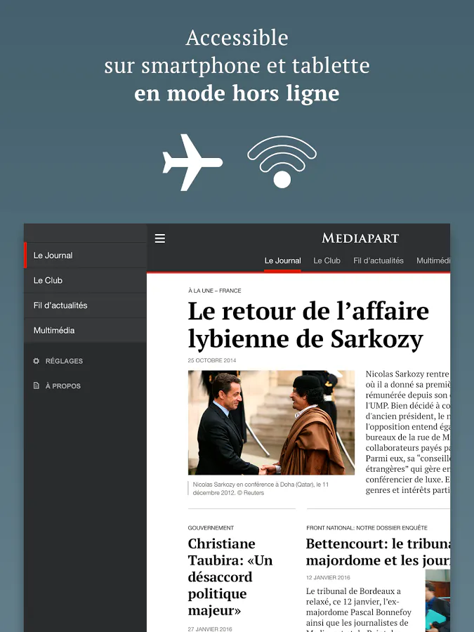 New Mediapart app gallery image