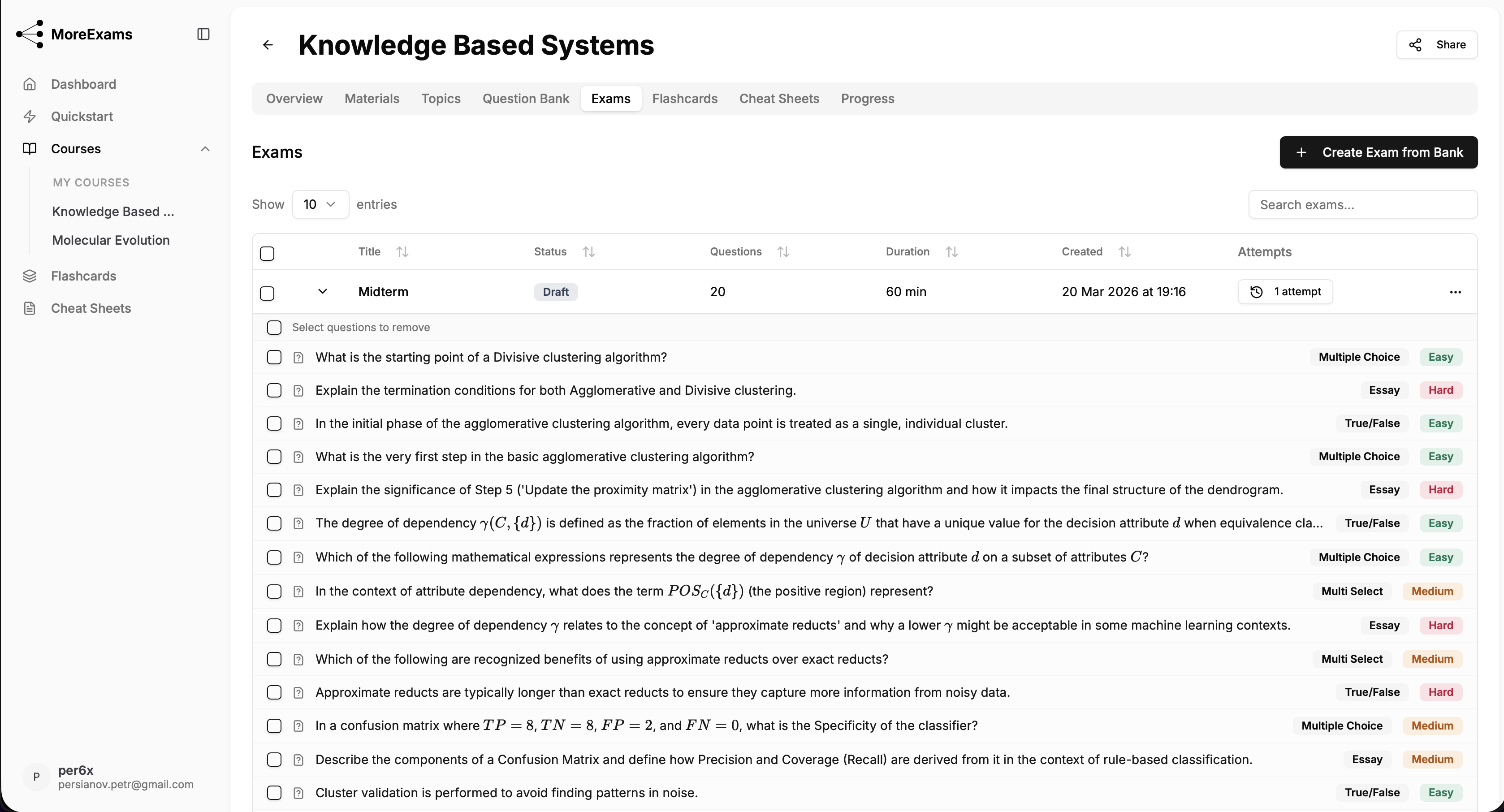 MoreExams gallery image