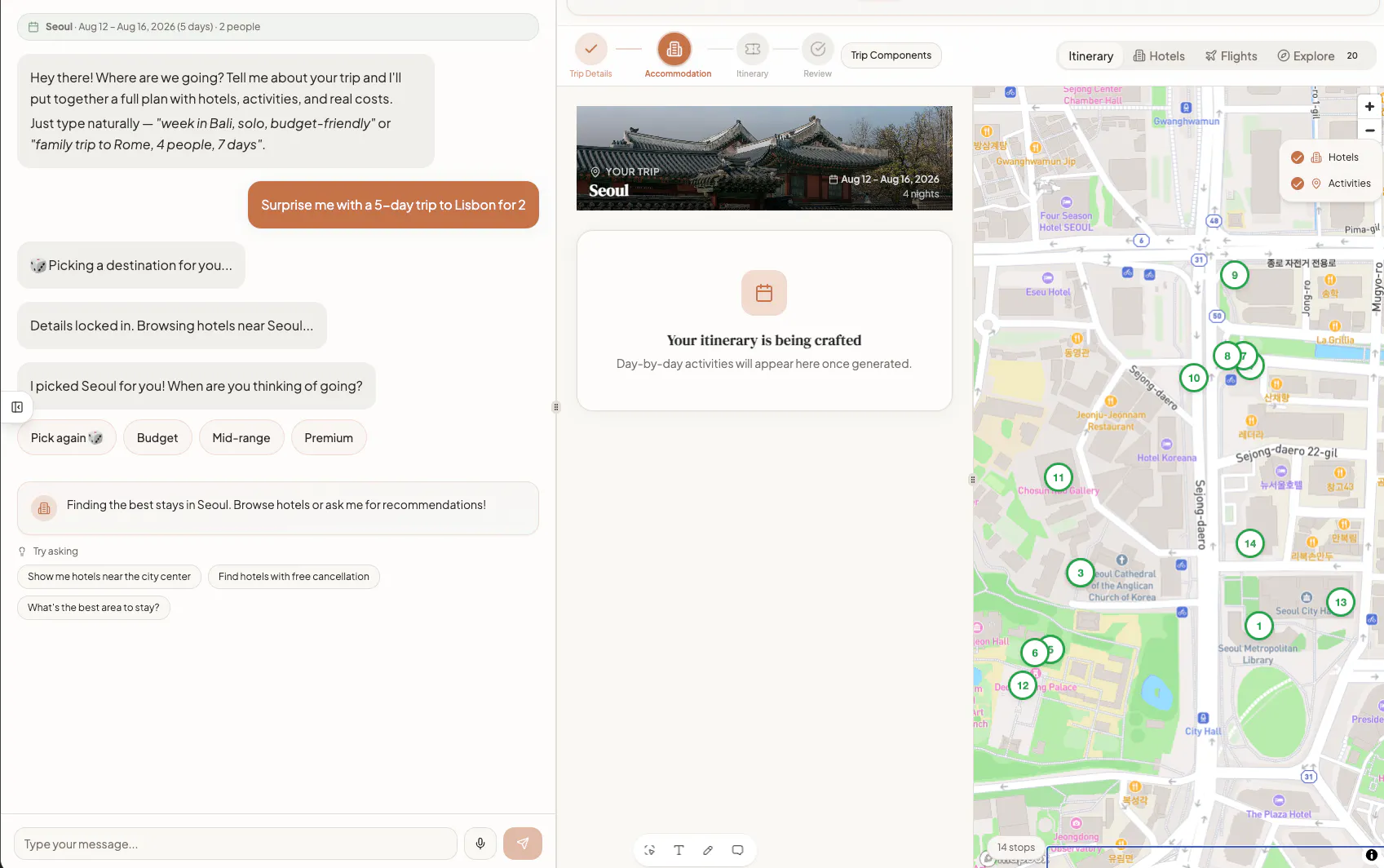 Your next trip, planned around you gallery image