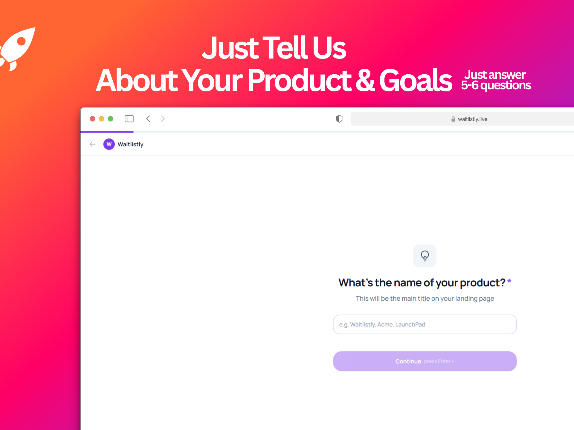 Waitlistly gallery image