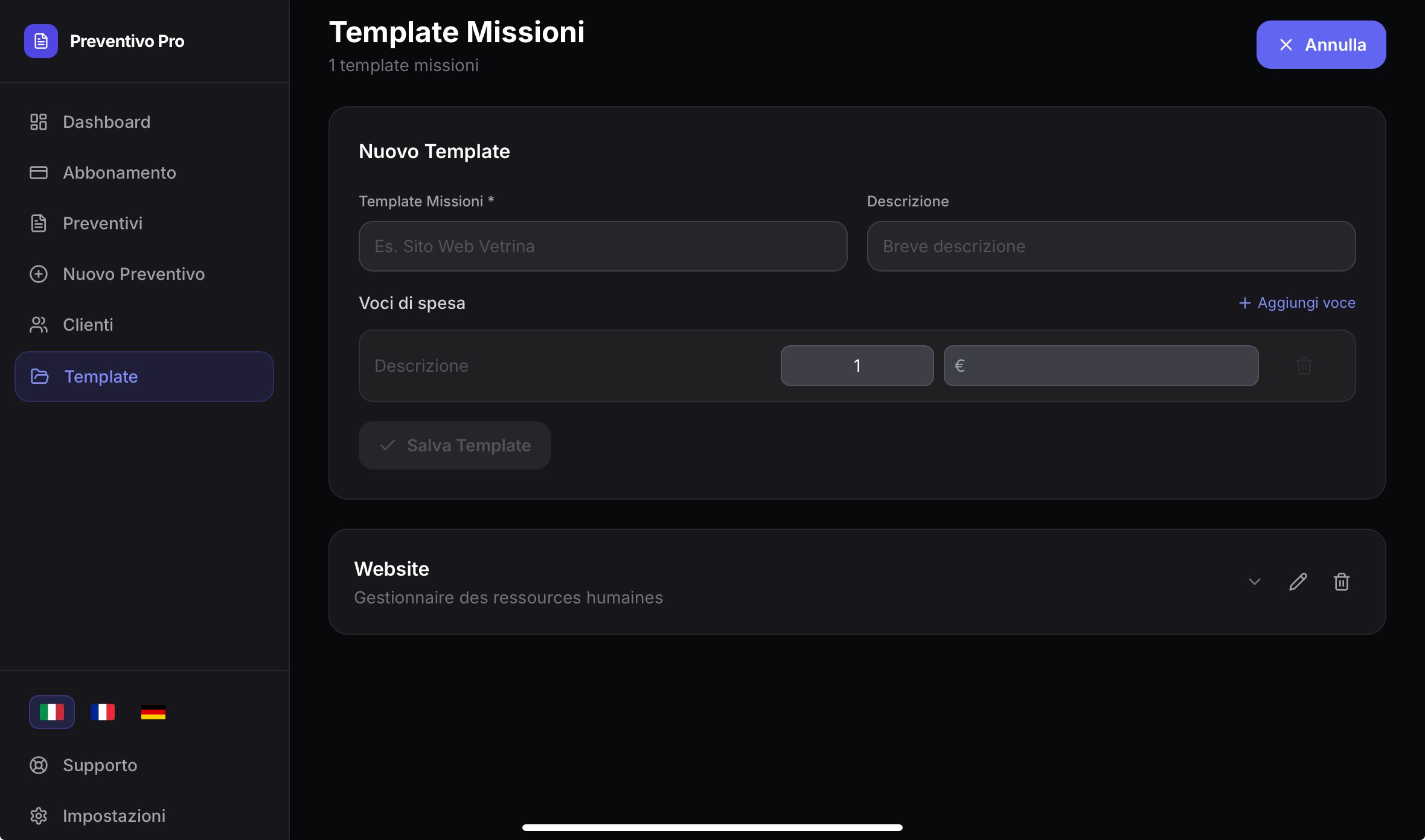 Preventivo Pro gallery image