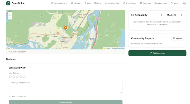 CampGuide screenshot 8