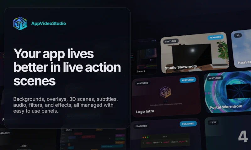 AppVideoStudio screenshot 1