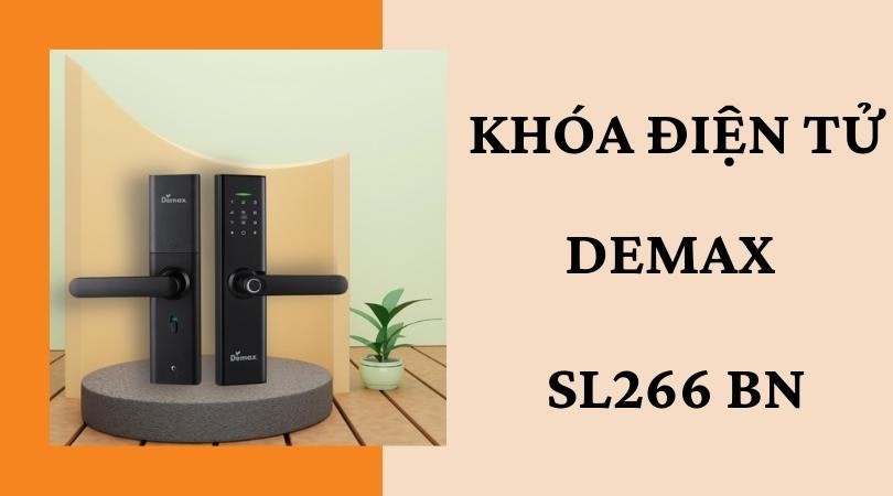 Khóa điện tử Demax SL266 BN media 2