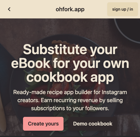ohfork.app
