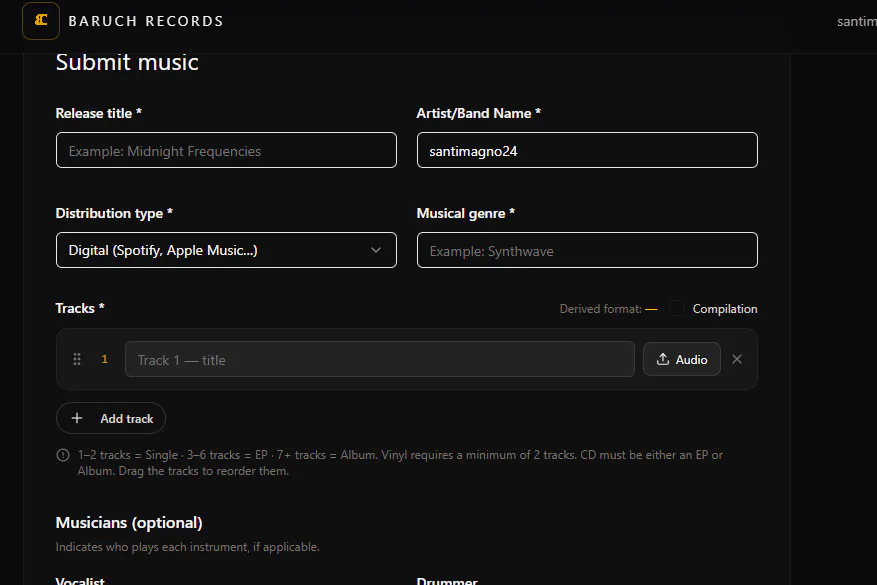 Baruch Records gallery image