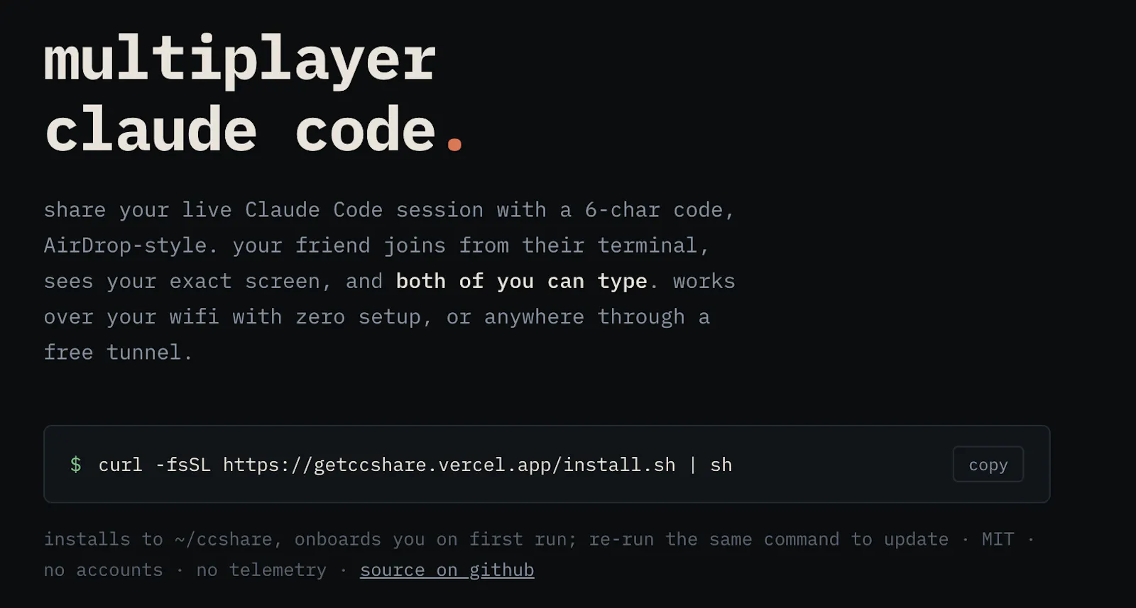 ccshare screenshot 1