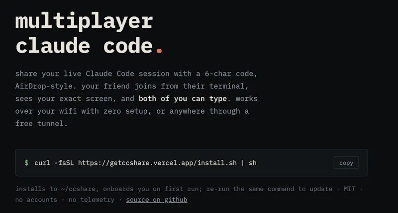ccshare screenshot 1