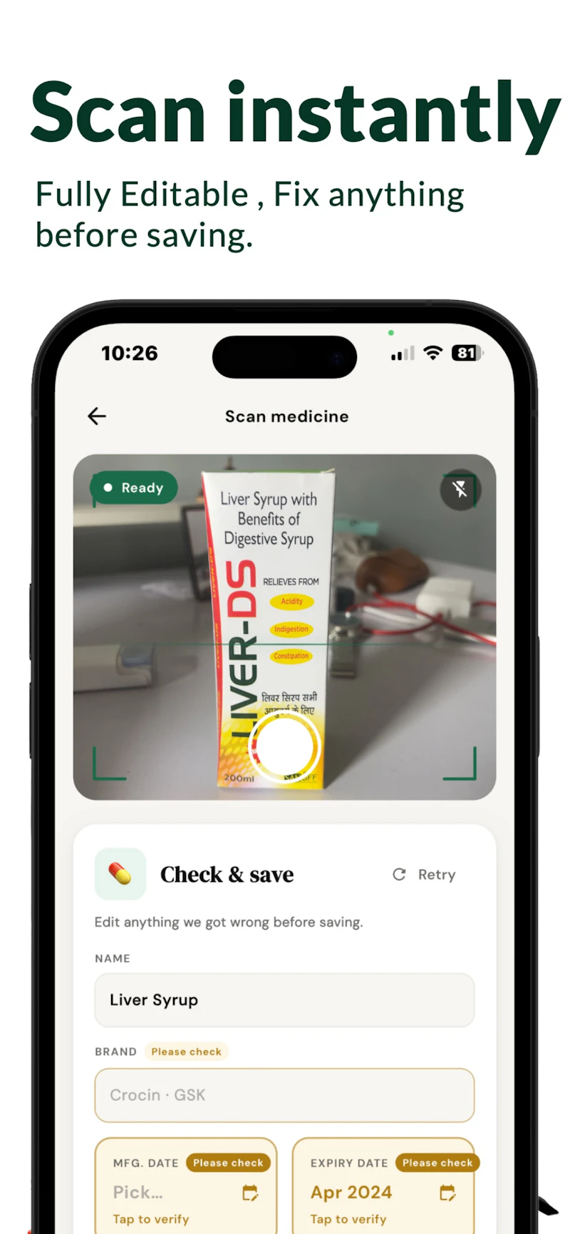 MedVault : Medicine Manager screenshot 3