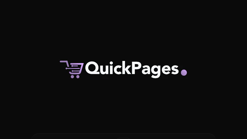 QuickPages AI screenshot 2